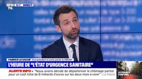 Pour Fabrice Le Saché (Medef), il est "extrêmement important d'avoir des mesures d'ampleur" pour les entreprises