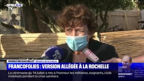 Aux Francofolies, Roselyne Bachelot souhaite qu'il y ait "des projets innovants" pour la culture