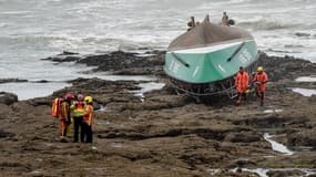 Le bateau de la SNSM a chaviré vendredi matin.