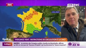 Tempête Floriane - Annulation trains : "Absolument nécessaire" pour le ministre des Transports