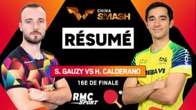 Résumé : Le DIVERTISSEMENT, match spectaculaire entre Gauzy et Calderano (WTT China Smash)