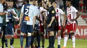 Le match entre l'AC Ajaccio et Le Havre a dégénéré 