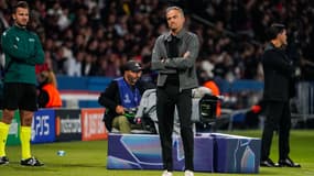 Luis ENRIQUE lors de PSG-Gérone, le 18/09/2024