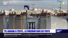 J'ai testé le free running sur les toits de Paris !