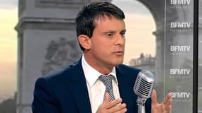 Le ministre de l'Intérieur Manuel Valls.
