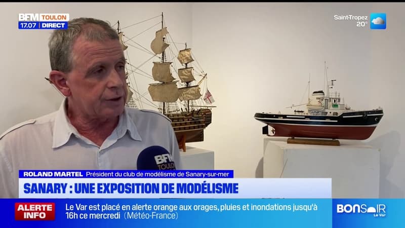 Sanary-sur-Mer: une exposition de modélisme