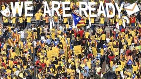 Des milliers de manifestants s'étaient retrouvés dans les rues de la Catalogne pour défendre l'indépendance de la région