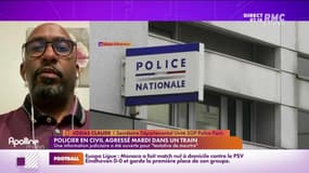 "Pas de doute sur le fait que mon collègue a été agressé parce qu'il est policier".
