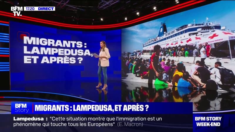 LES ÉCLAIREURS - Quelles sont les prochaines étapes pour les migrants à Lampedusa?