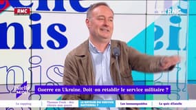 Guerre en Ukraine : Doit-on rétablir le service militaire ? "Le manque de patriotisme est un problème que le service militaire pourrait régler" juge Julien Damon.
