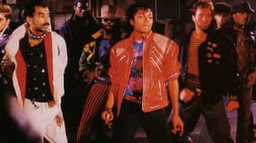 Michael Jackson dans clip "Beat It".