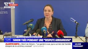 Mort de Sihem: le suspect dit avoir tué la jeune femme lors d'une "dispute amoureuse", selon la procureure