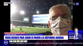 La vaccination a débuté à Paris la Défense Arena