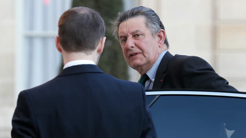 Jean-Pierre Jouyet à l'Elysée en avril 2017.
