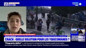 Crack à Paris: l'évacuation du square Forceval ne résout pas le problème selon Médecins du Monde
