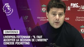 Liverpool - Tottenham : "Il faut juste accepter la décision de l'arbitre" admet Pochettino
