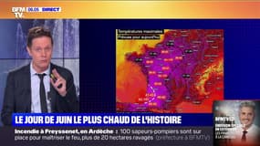 Canicule: vers le jour le plus chaud jamais enregistré en France