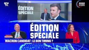 Face à Duhamel: Macron candidat, le bon timing ? - 03/03