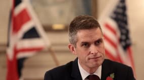 Le ministre de la Défense anglais, Gavin Williamson, le 10 novembre 2017