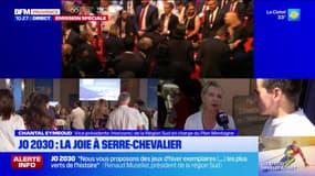 "On est fous de joie": la vice-présidente de la région Sud Chantal Eymeoud partage son "soulagement" après l'attribution des JO 2030 aux Alpes françaises