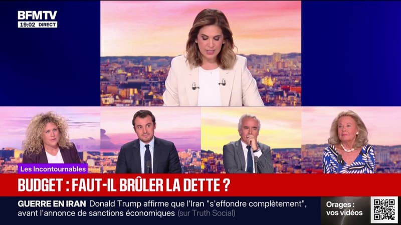 Budget et dette: "Il n'y en a plus un seul de crédible", affirme Sophie de Menthon