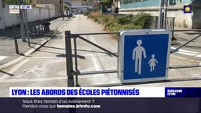 Lyon: début de la piétonnisation des abords des écoles