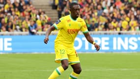 Dennis Appiah avec le FC Nantes, à La Beaujoire le 30 octobre 2022