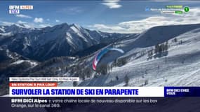 Pra Loup: survoler la station de ski en parapente