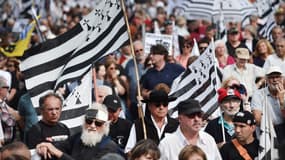 Image d'illustration - Manifestation à Nantes pour le rattachement de la Loire-Atlantique à la Bretagne, en 2016