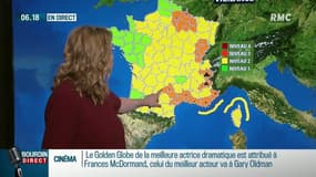 La météo RMC du lundi 8 janvier 2018 par Géraldine de Mori