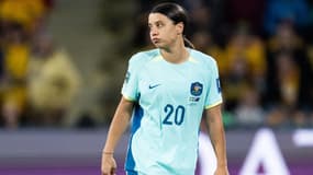 Sam Kerr avec l'Australie en août 2023