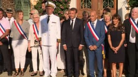 Emmanuel Macron à Bormes-les-Mimosas