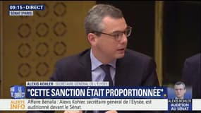Auditionné au Sénat, Alexis Kohler écarte "toute confusion dans l'esprit des services de sécurité de la présidence de la République"