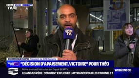 Affaire Théo: "C'est une victoire dans la mesure où les trois prévenus ont bien été reconnus coupables de violences volontaires aggravées", estime Dominique Sopo (président de SOS Racisme)