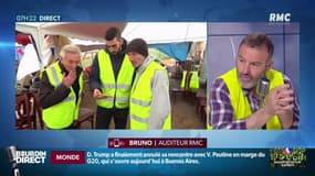 "On veut travailler!": un "foulard rouge" exaspéré par les blocages interpelle un "gilet jaune" sur RMC