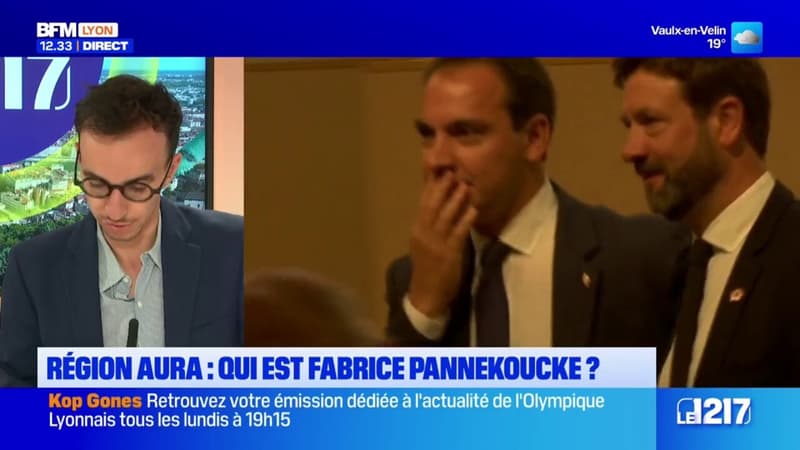 Fabrice Pannekoucke devient président de la région Auvergne-Rhône-Alpes et succède à Laurent Wauquiez