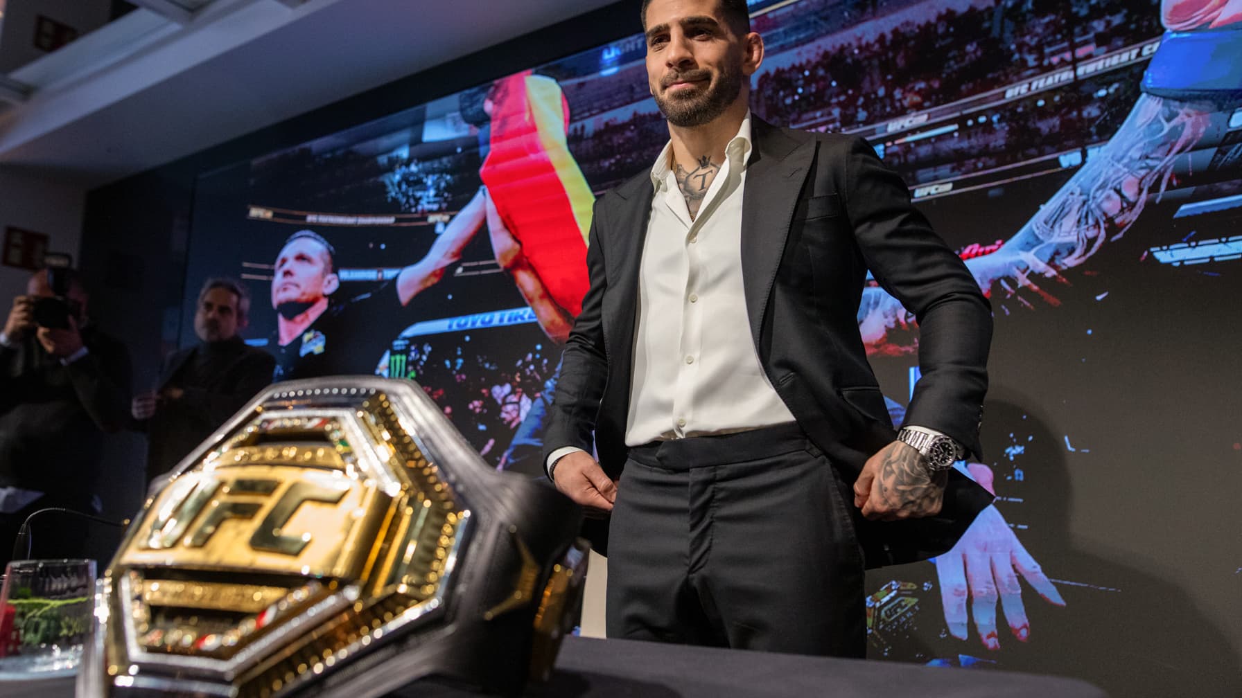 A UFC Madrid at the Bernabeu?  The shock announcement from Ilia Topuria that evokes the first quarter of 2025