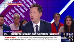 Guerre en Ukraine: "Nous devons garantir à l'Ukraine les moyens de se défendre", souligne François-Xavier Bellamy