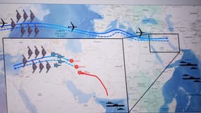 Le calendrier opérationnel d'une frappe contre l'Iran présenté lors d'une conférence de presse avec le chef d'état-major interarmées de l'armée de l'air, le général Dan Caine.