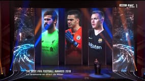 The Best FIFA - Alisson élu meilleur gardien !