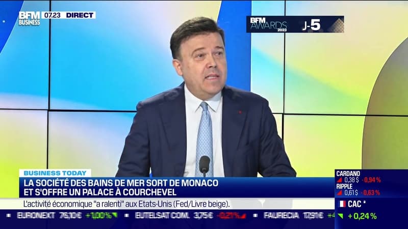 Stéphane Valeri (SBM) : La Société des Bains de Mer sort de Monaco et s'offre un palace à Courchevel - 30/11