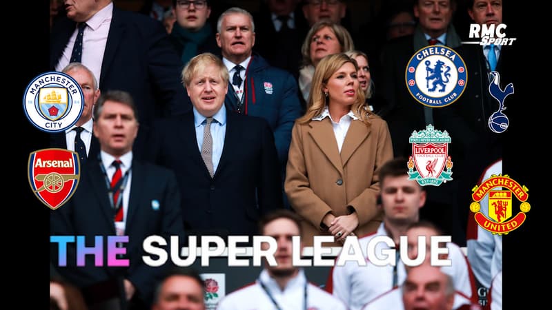 Super League : Boris Johnson se félicite du retrait des clubs anglais