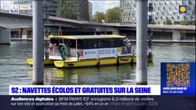 Hauts-de-Seine: une navette écolo et gratuite sur la Seine