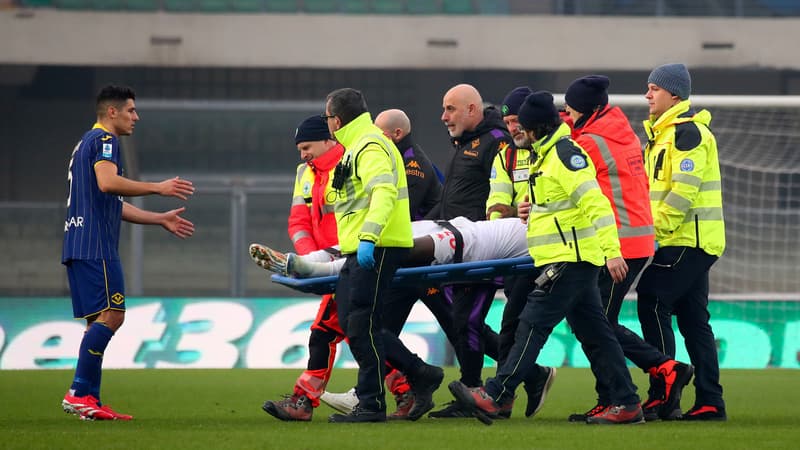 Fiorentina: les nouvelles sont rassurantes pour Moise Kean, sorti de l'hôpital