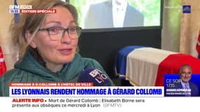 Mort de Gérard Collomb: l'émotion des Lyonnais présents à l'Hôtel de Ville