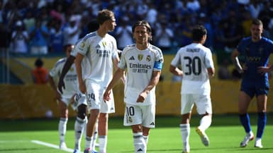 Luka Modric lors de Real Madrid-Al Hilal, le 18 juin 2025.