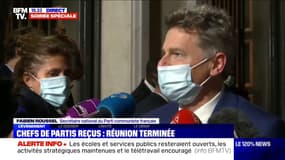 Reconfinement: pour Fabien Roussel, "ce qui compte c'est la vie d'abord, la santé d'abord"