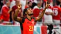 L'attaquant belge Michy Batshuayi, à Al-Rayyan le 23 novembre 2022
