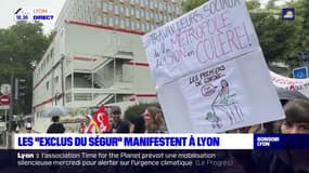 Les "exclus du Ségur" manifestent à Lyon