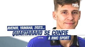 MotoGP : sa fin de contrat, Yamaha, son année 2023 compliquée... Quartararo se confie à RMC Sport